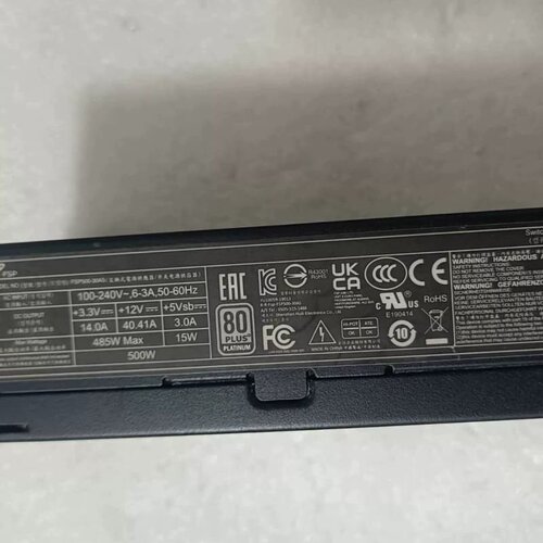 nuc9 原装电源 全汉 FSP500-30AS