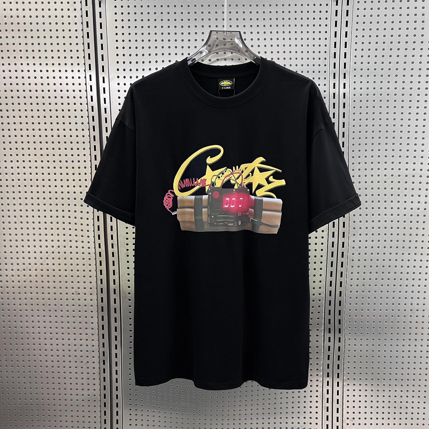 夏季新款韩范美式休闲感字母印花圆领短袖T恤女个性上衣潮牌宽松