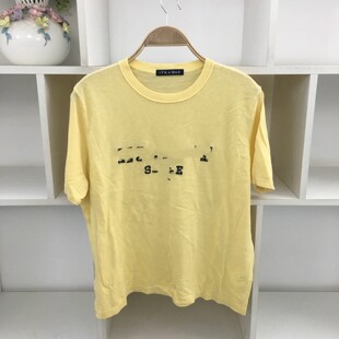 秋季圆领短袖套头字母印花羊毛毛衣针织衫打底衫百搭显瘦休闲上衣