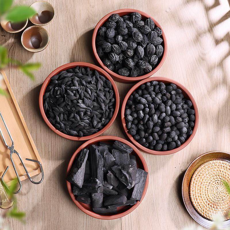 新疆包邮围炉煮茶烧烤木炭无烟环保耐烧炭炉燃料龙眼炭橄榄炭核桃,餐饮具,煮茶炭,淘宝优惠券,粉丝福利购,淘宝优惠卷
