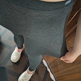 不起球特大码 木代尔九分打底裤 250斤高腰纯色薄款 140cm 150