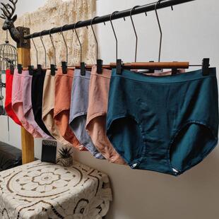 头150 亲肤棉加肥加大特大码 5尺女无缝高腰三角裤 2尺5 300斤 内裤