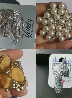 波西米亚天然开口戒复古珍珠