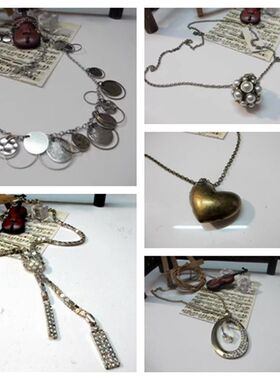 蝴蝶甜美风情侣锁骨链外贸现货