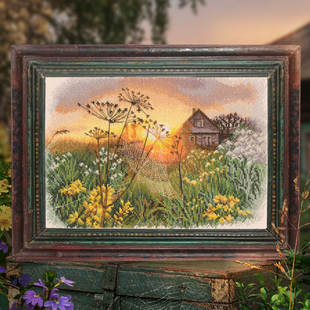 RTO M867 落日余晖 十字绣 saga格式XSD重绘源文件电子图纸