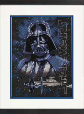 Dim70-35381星球大战达斯维德 十字绣 saga格式XSD重绘源文件图纸