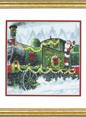 Dim70-08918 火车 十字绣 saga格式XSD重绘源文件电子图纸