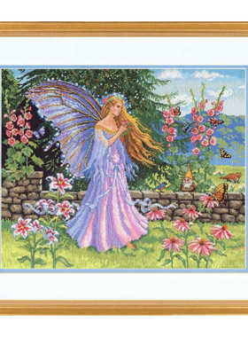 Dim70-35410夏日仙子 十字绣 saga格式XSD重绘源文件电子图纸