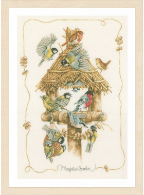 Lanarte 34274 鸟巢 十字绣saga格式XSD重绘电子图纸源文件