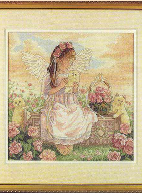 Dim03857 小天使 十字绣 saga格式XSD重绘源文件电子图纸