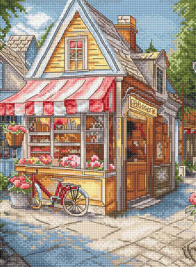 LETI L8098 糕点铺 十字绣 saga格式XSD重绘源文件电子图纸