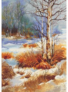 Luca-S B611 秋天 十字绣 saga格式XSD重绘源文件电子图纸