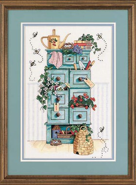 Dim13651 小柜子 十字绣 saga格式XSD重绘源文件电子图纸