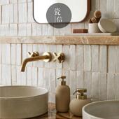 摩洛哥风手工砖厨房卫生间瓷砖民宿别墅餐饮店吧台背景墙砖仿古砖