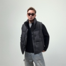 JIDERE简约设计感立领羽绒马甲男士宽松加厚轻便保暖背心坎肩外套