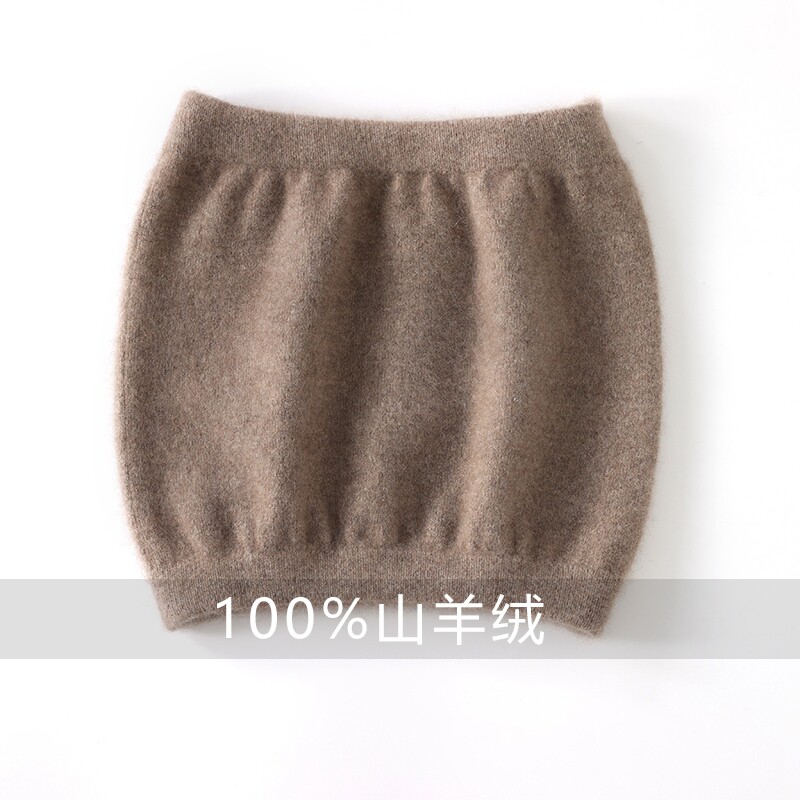 新款保暖100%纯山羊绒护腰带