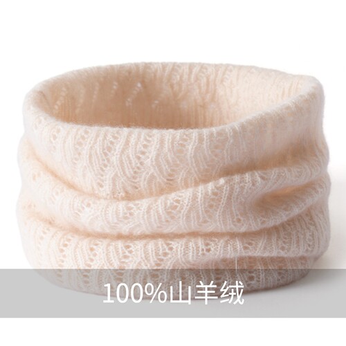 针织绞花护颈围巾百搭脖套