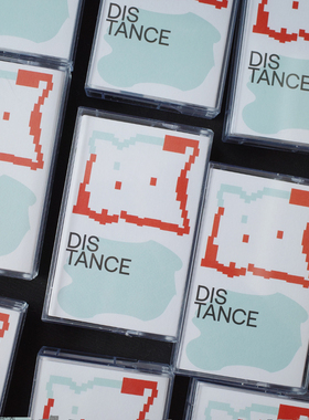 山浮士多原创文字卡片 【话匣子Vol.01 距离】 盒装文艺装饰书签