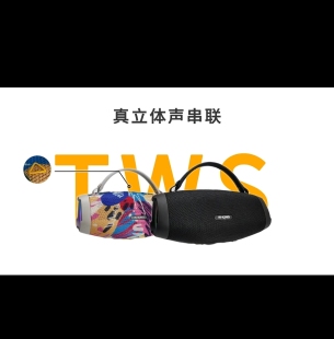 维尔晶X10s便携户外音响大功率听歌低音炮露营蓝牙音箱
