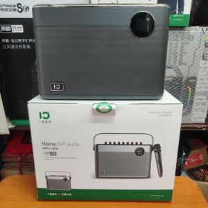 十度T10家用手提唱歌音响无线蓝牙K歌HIFI音箱低音炮带双话筒