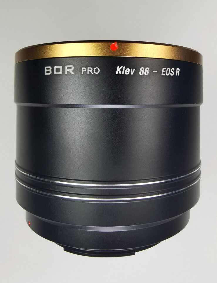 BOR 转接环kiev 88-eos r适用于基辅kiev 88镜头转佳能E0S r机身