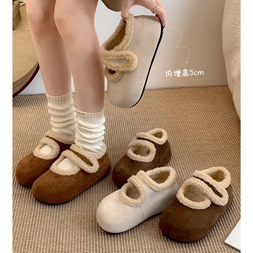 魔术贴平底中口勃肯鞋