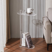 亚克力高透明边几置物北欧沙发几网红简约角几舒适创意茶几 包邮