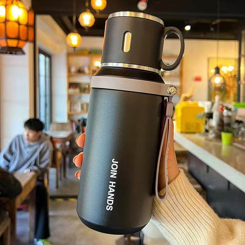新款高颜值保温杯商务大容量保冷运动水壶便携外出车载带茶盖水杯,餐饮具,保冷/保温杯,淘宝优惠券,粉丝福利购,淘宝优惠卷