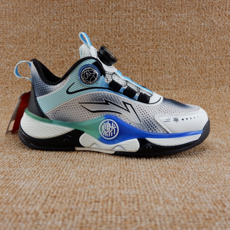 实体男大童鞋夏季单网镂空透气运动鞋38-42码学生舒适防滑篮球鞋