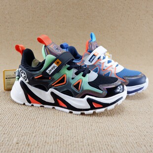 男学生网面透气运动鞋 春秋款 38码 新款 男孩子轻便跑步鞋 儿童鞋