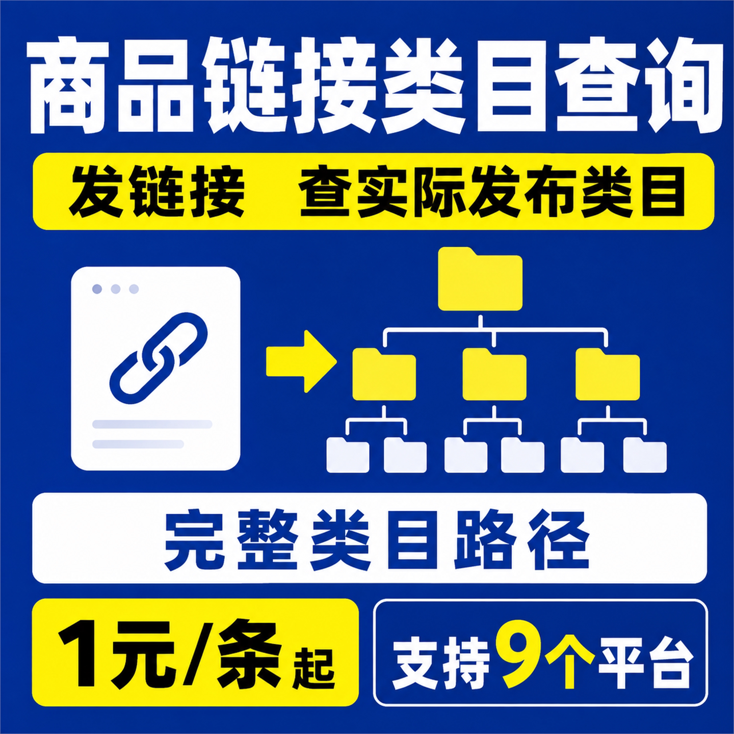 全平台宝贝分类类目查询服务