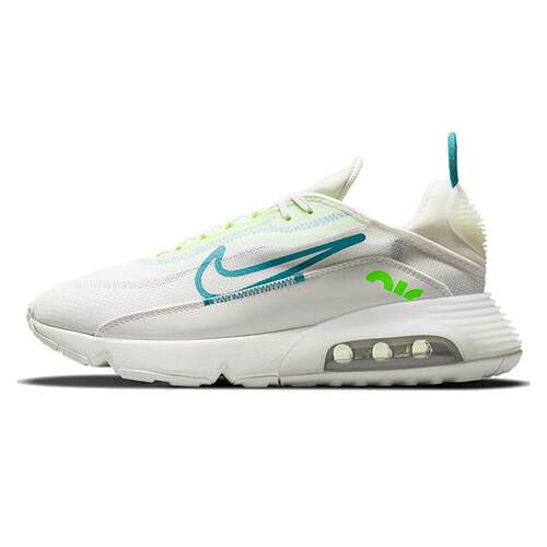 Nike Air Max 2090 透气防滑 低帮跑步鞋 白蓝绿