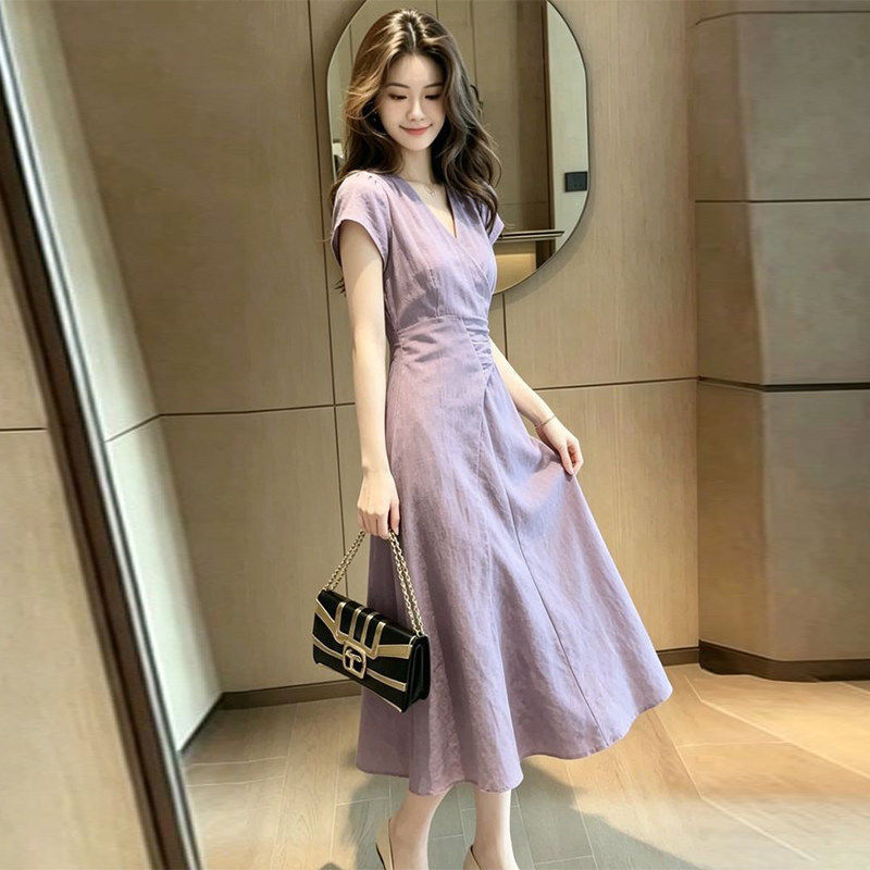 专柜法式小众不撞款连衣裙女2026