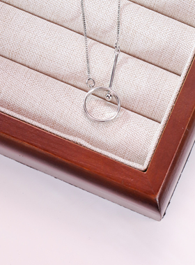 2026款925银圆环女锁骨链礼物