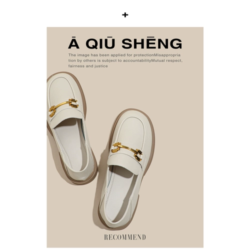 Универсальная обувь для кожаной обуви в английском стиле на платформе, лоферы, в британском стиле, по фигуре, против усталых ног