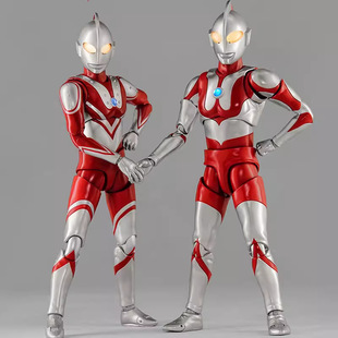 现货 光谱动漫奥特曼之父 艾斯 初代 赛文奥特曼可动人偶手办
