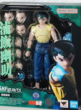 万代 浦饭幽助 幽游白书 SHF 可动手办