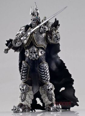 WOW魔兽世界手办 7寸阿尔萨斯 巫妖王 arthas 游戏周边动漫手办