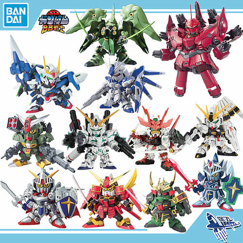 万代拼装模型 BB战士 飞翼零式 独角兽骑士武者全装备魔龙 SD高达