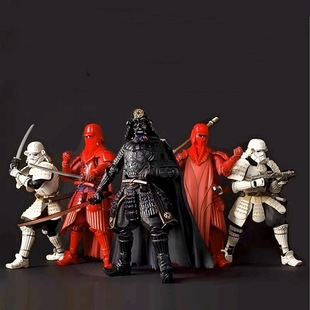 跨境星球大战名将巴菲特白兵黑武士钢铁侠蜘蛛侠可动人偶手办