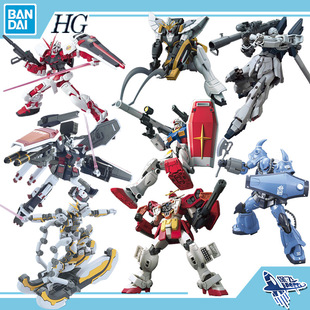 万代HG高达元祖 红异端 红扎古 陆战型 威力脉冲巴巴托斯拼装模型