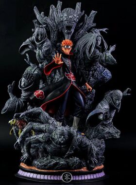 火影 GK 晓组织 CS 佩恩 地狱恶鬼人间 雕像场景动漫手办模型