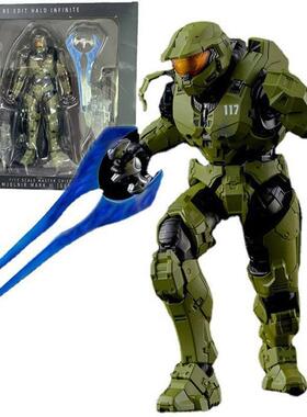 千值练光环5 士官长无限 HALO 光晕1/12可动模型人偶手办摆件