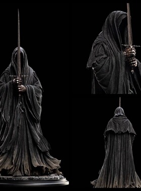 动漫批发 魔戒 指环王 戒灵王 霍比特 魔多 雕像 模型 盒装手办