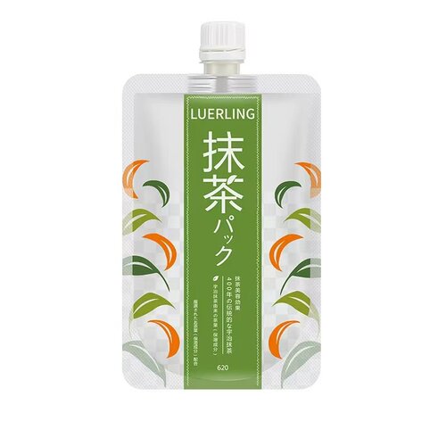 包邮LUERLING抹茶面膜女补水保湿涂抹式清洁泥膜