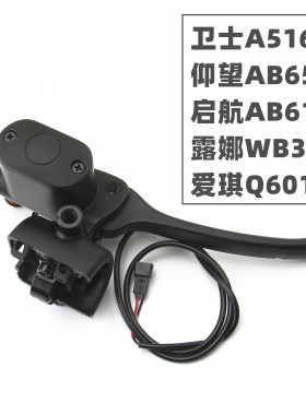 适用于爱玛电动车启航卫士仰望爱琪露娜非凡左右前后碟刹车上泵总