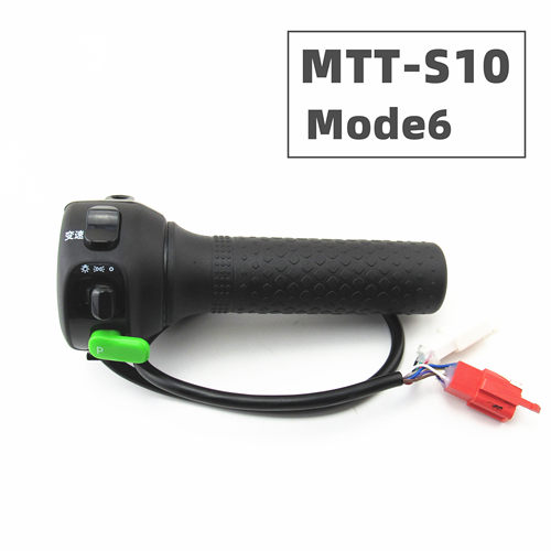 适用于绿源电动车MTT变速大灯S10组合开关MODE6油门转把收MOA
