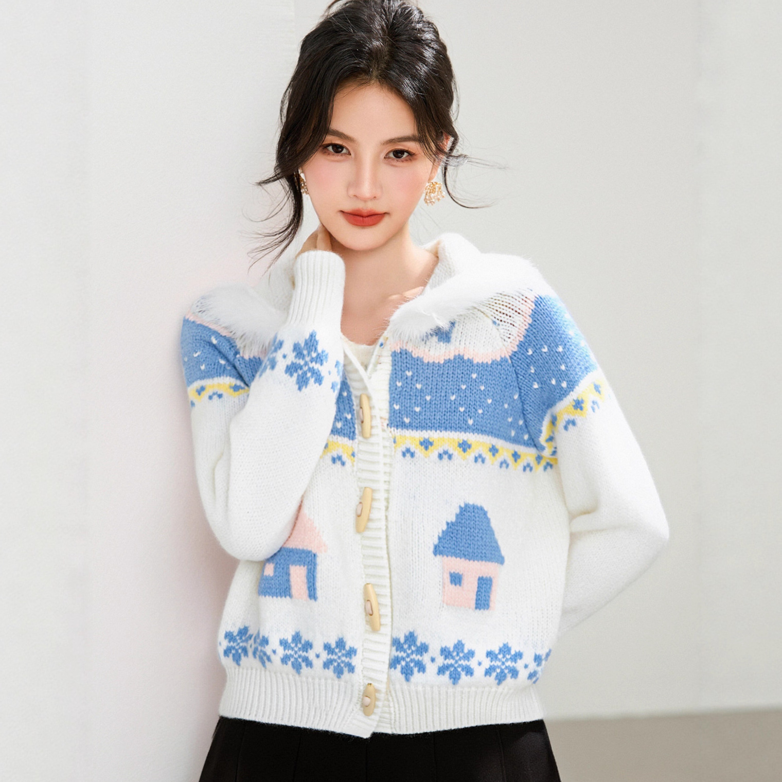 2025冬季新款毛针织衫