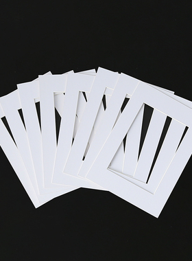 相框专用内衬白色卡纸画框装裱7寸10寸16寸20寸24 30寸50cm38厘米