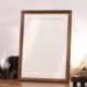 实木画框装 裱相框空框定制a4A3卡纸照片8k开摆台海报拼图框架挂墙
